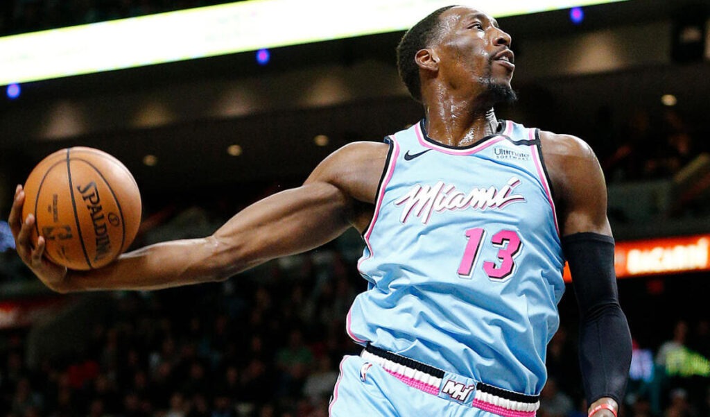 bam adebayo dunking