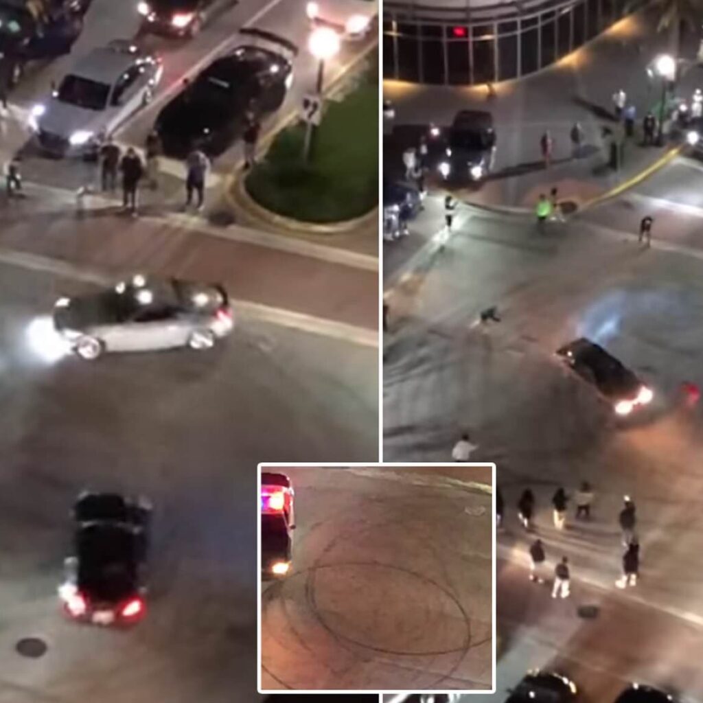 More Than A Dozen People Arrested Over ‘Doughnuts’ Driving Incident In South Beach