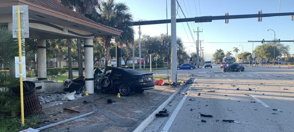 Driver of BMW dies