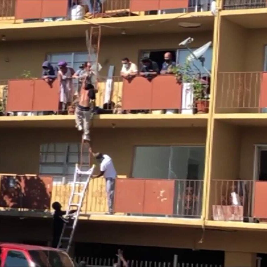 Fire at apartment in North Miami