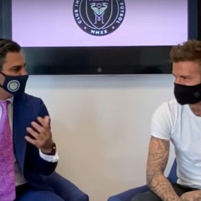 Miami mayor and David Beckham