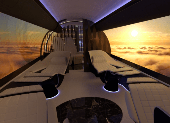 Eco-friendly business jet