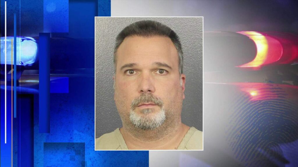Parkland man slap slap security guard in the head