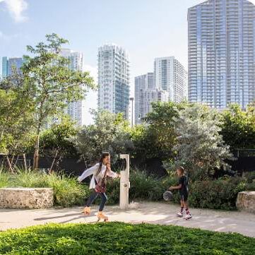 A 10-mile long park is set to spring up in Miami, in an unlikely place