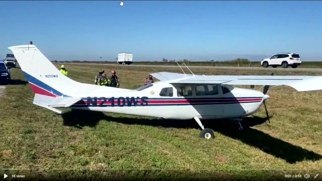 Small plane makes emergency landing