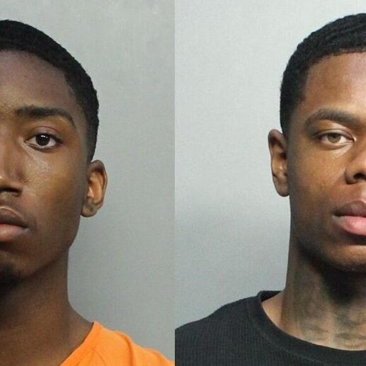 Two Greensboro men visiting Miami’s South Beach are accused of drugging and raping a woman and leaving her unconscious in a hotel room after stealing her cash, credit cards and cellphone, Florida police said.