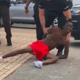 Video captures what appears to be Miami police punching, kicking man