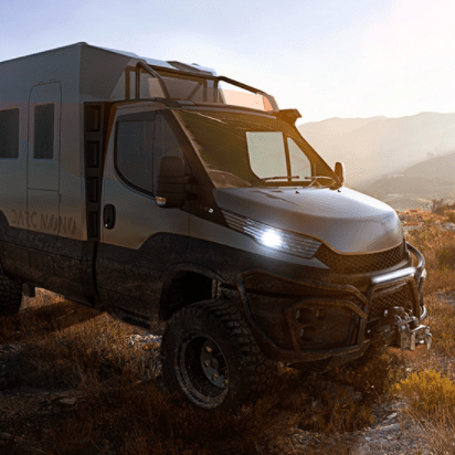 This New Camper Is an Off-Road Beast With a Luxe Interior Like a Scandinavian Hotel