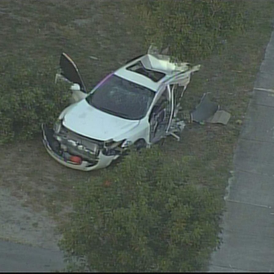 At least 1 injured in northwest Miami-Dade crash
