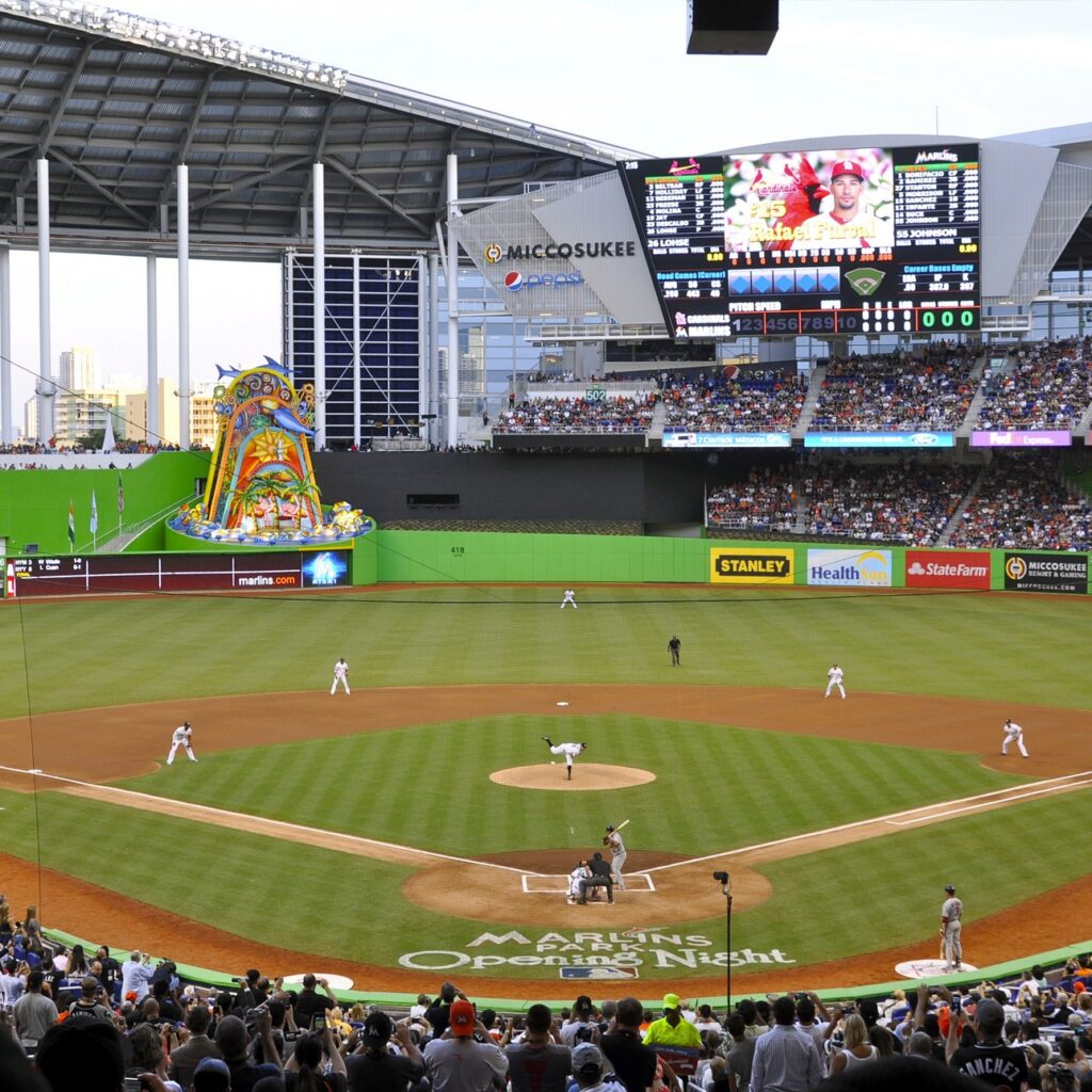 Ahead of opening day, Marlins appear to ditch fish tanks and add disinfecting drone