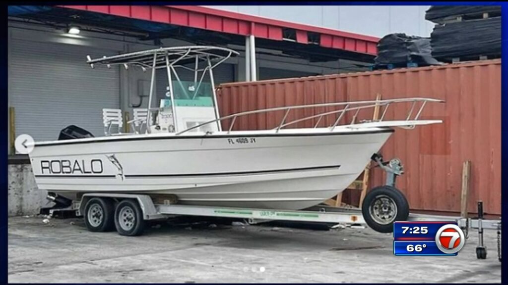 23-foot boat stolen overnight from family-owned business in Doral
