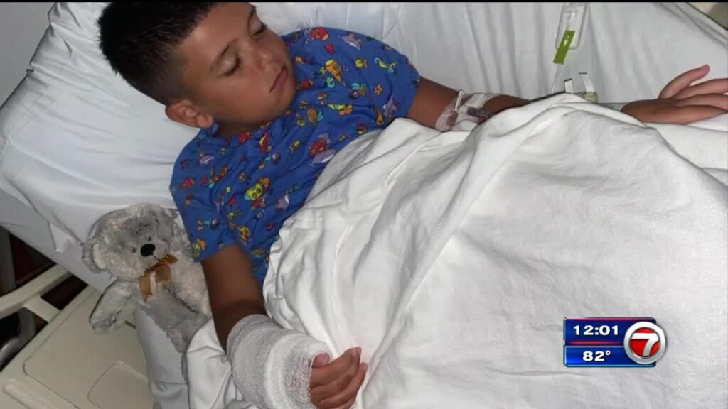 7-year-old boy undergoes surgery after shark bite in Fort Lauderdale Beach
