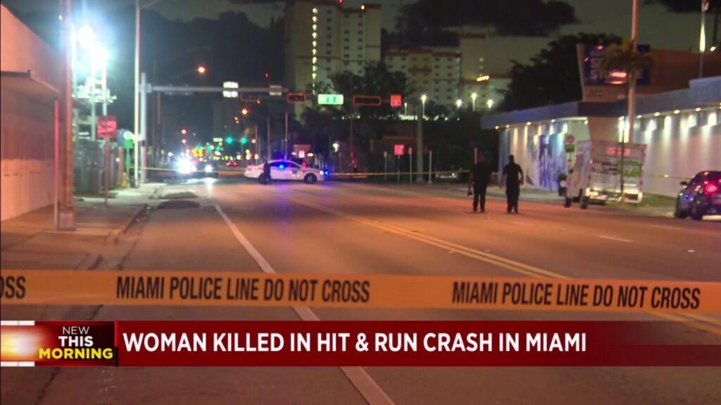 Woman struck and killed in early morning hit-and-run in Miami